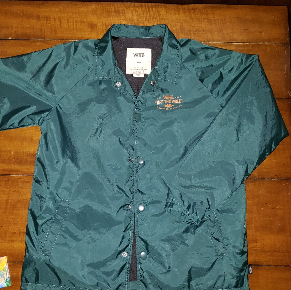 🌺VANS Big Boys Windbreaker Size Large 🤙